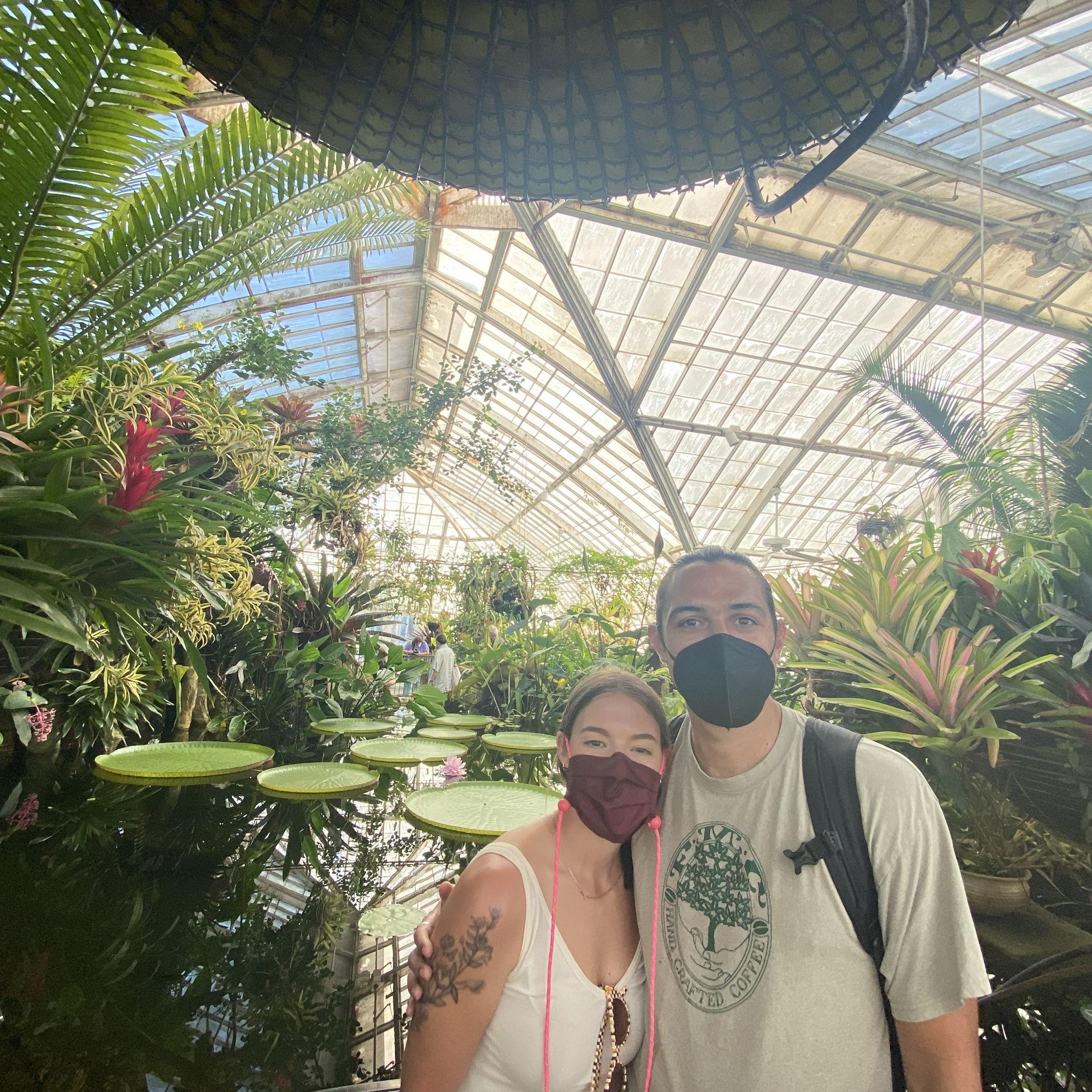 Botanical gardens in SF during COVID