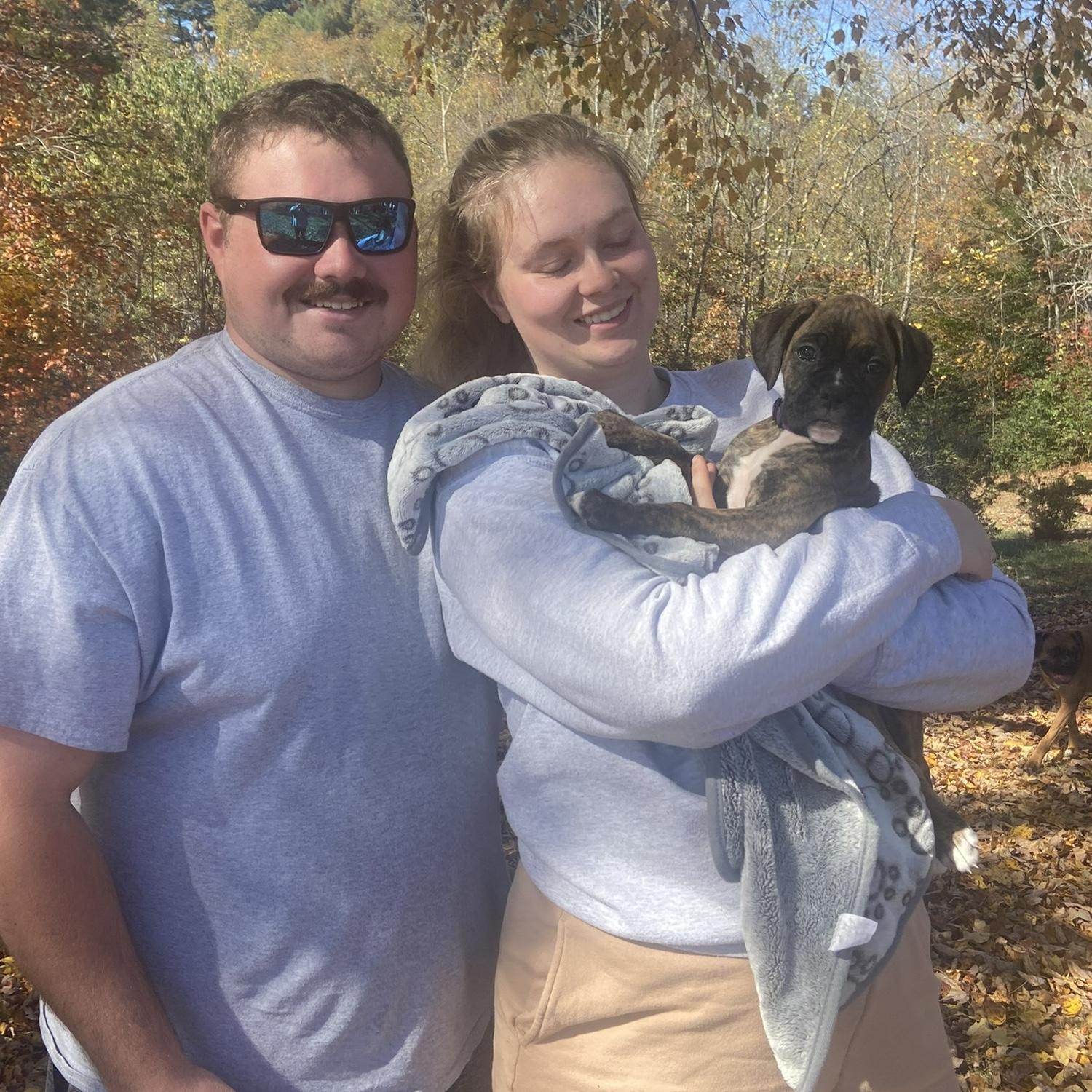 The day we brought Lady May home