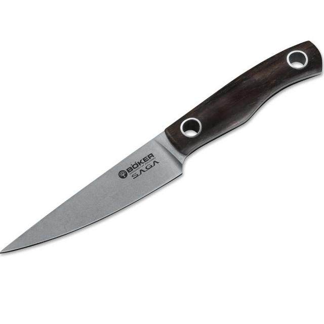 BOKER Grenadill Saga Paring Knife, Black