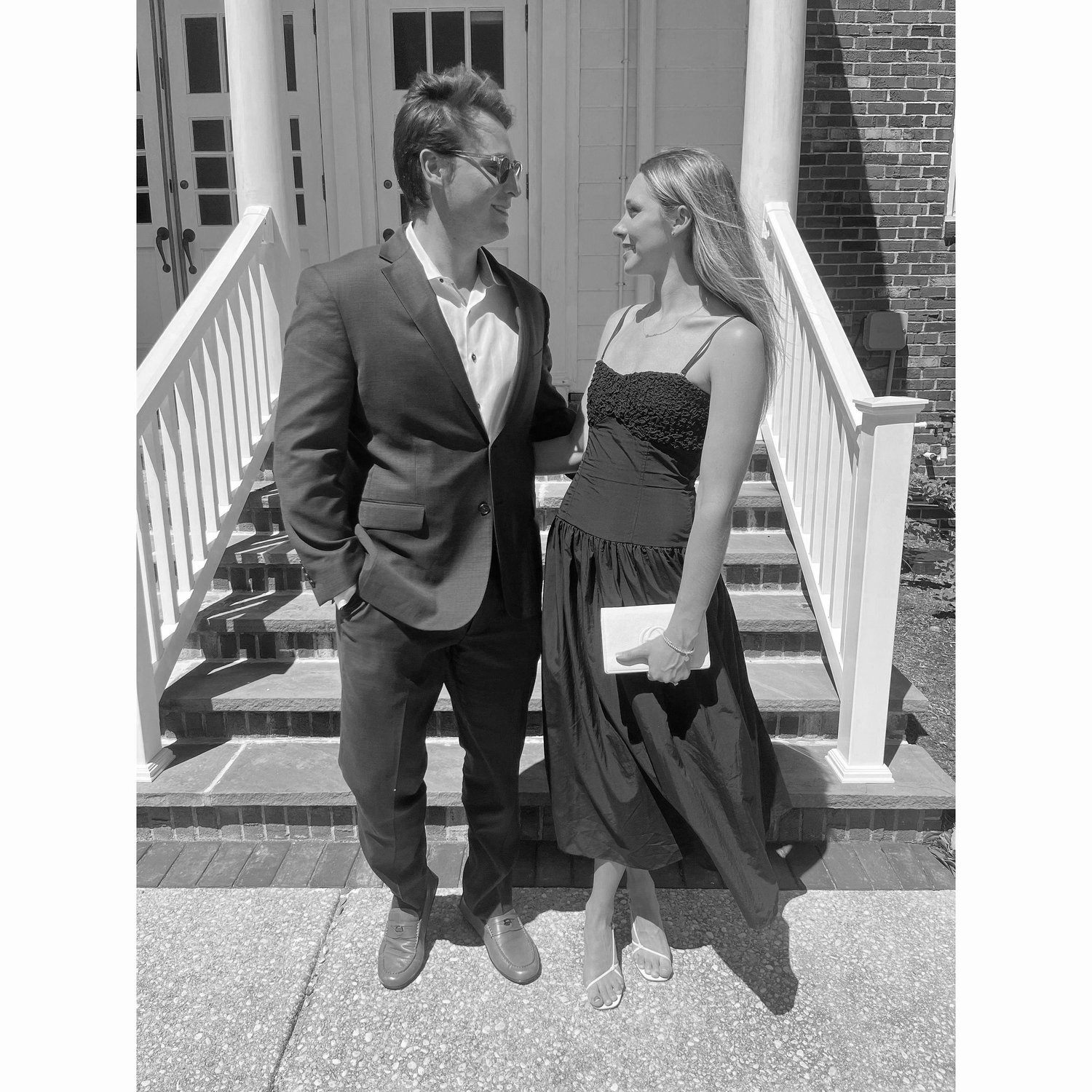 Celebrating our friend's wedding down the shore