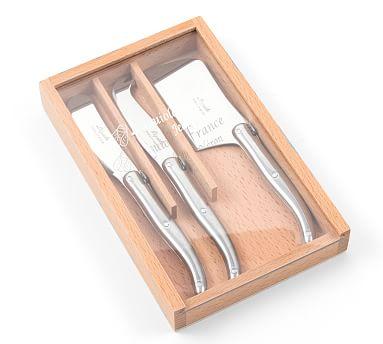 Laguiole Cheese Knives, Set of 3 - Stainless Steel