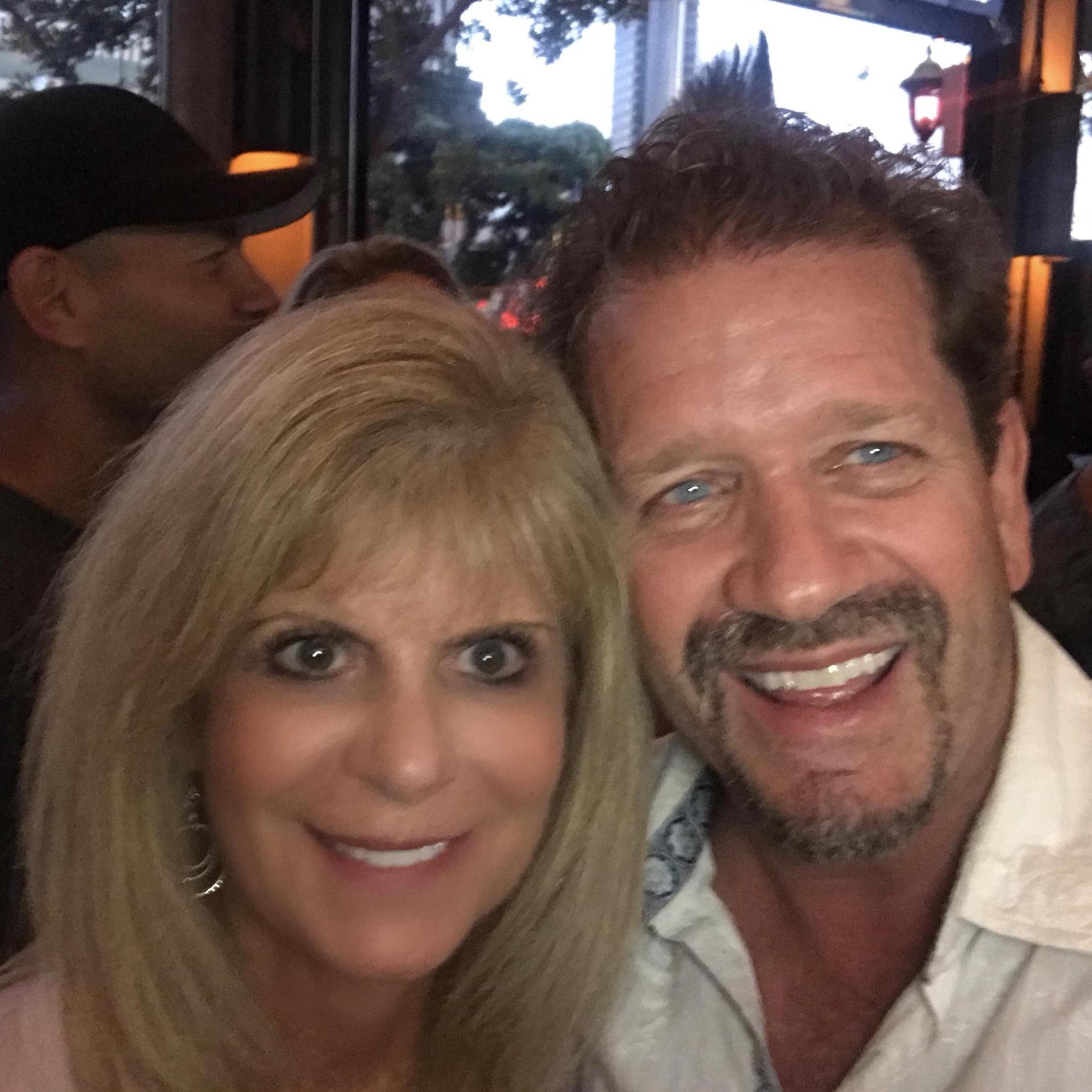 Getting lit up at the Gas Lamp District in San Diego California.
