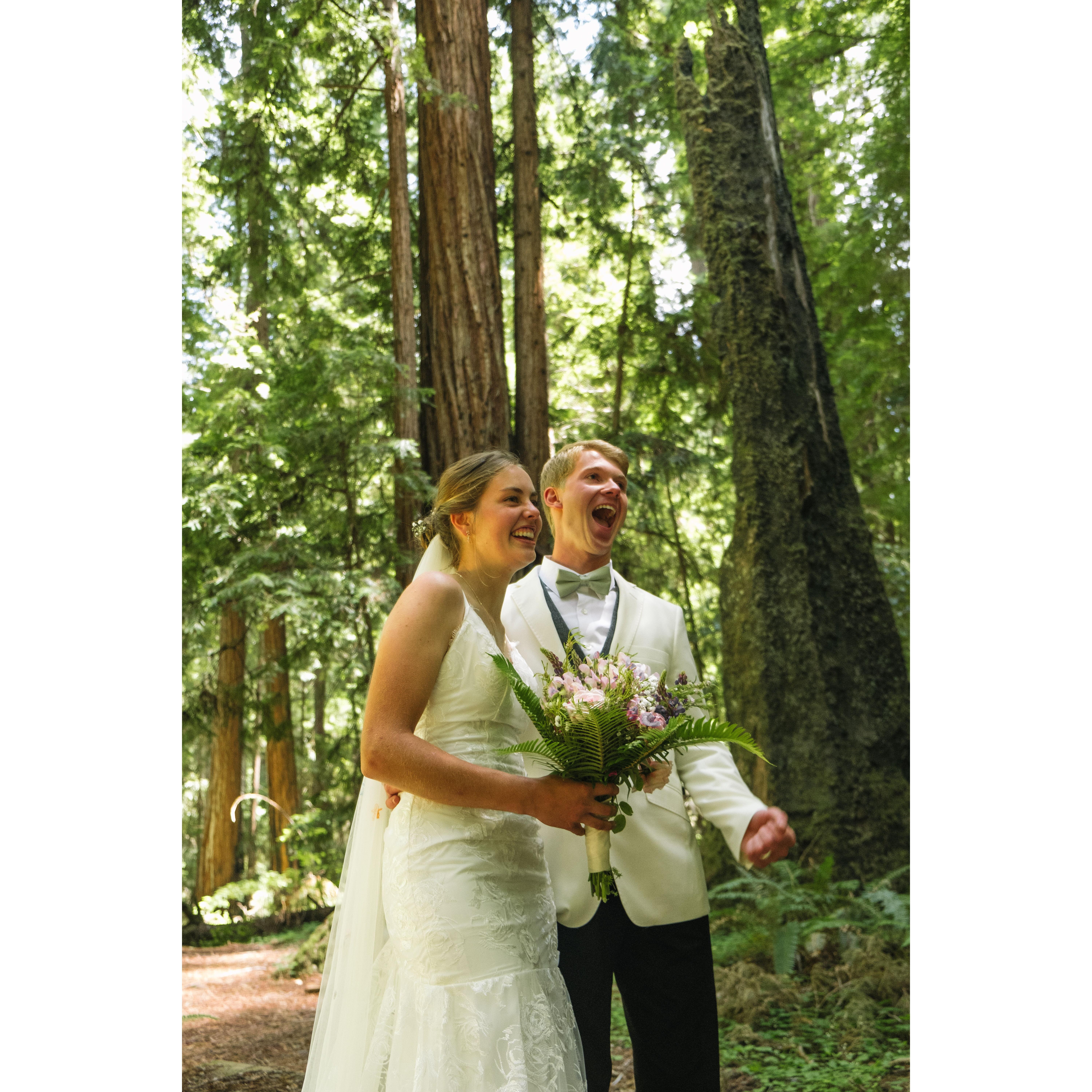 WE'RE MARRIED!!!