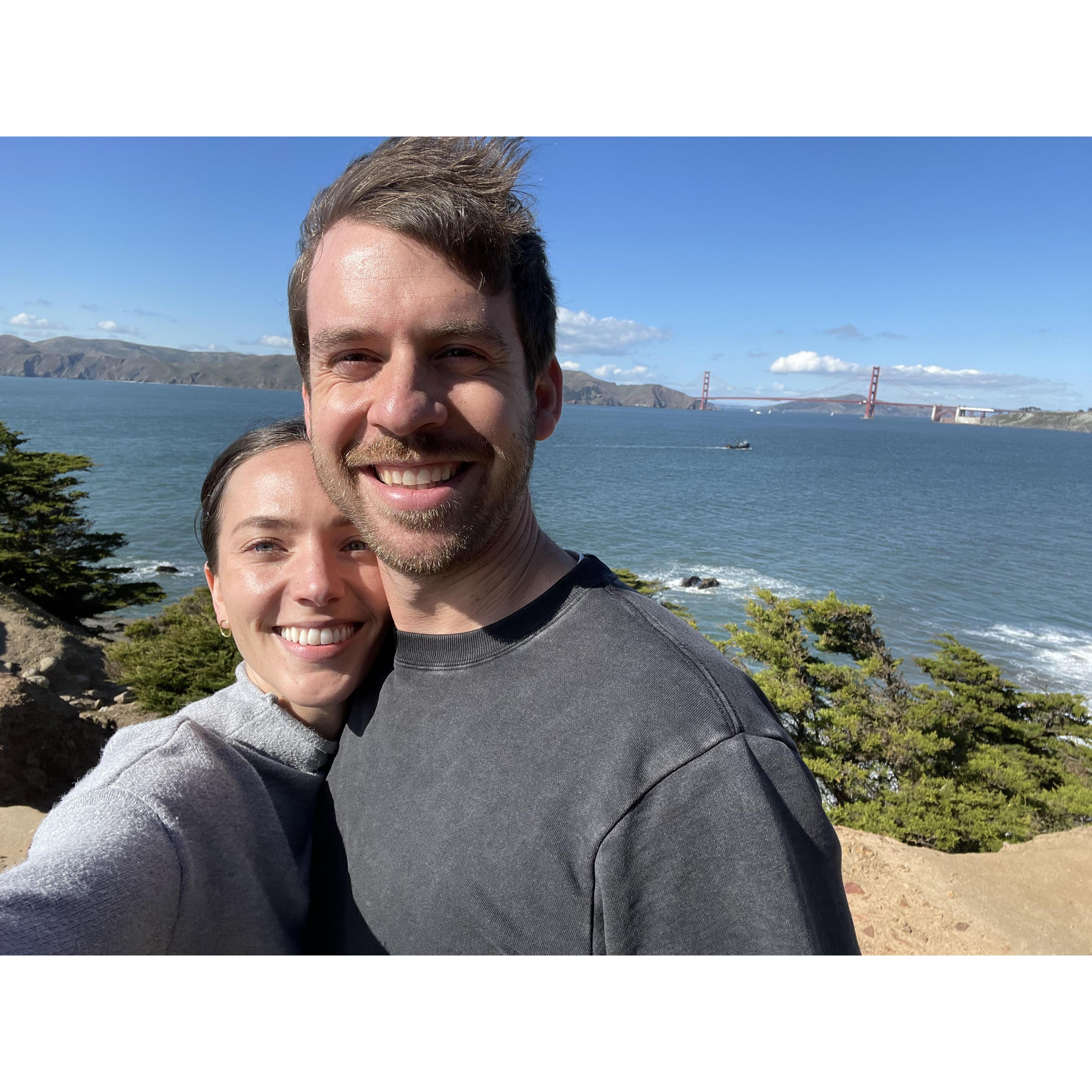 Hanging in our back yard. SF <3