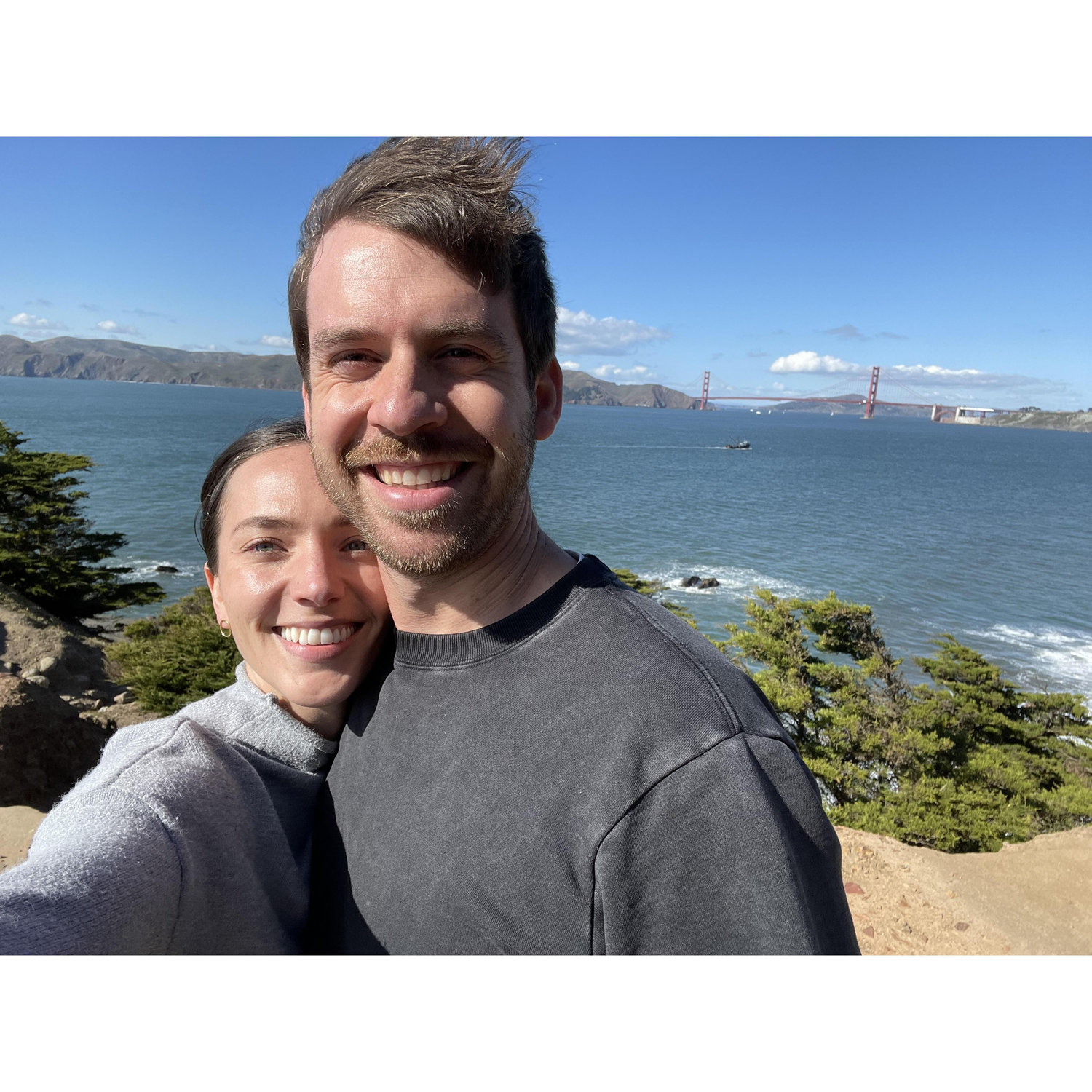 Hanging in our back yard. SF <3