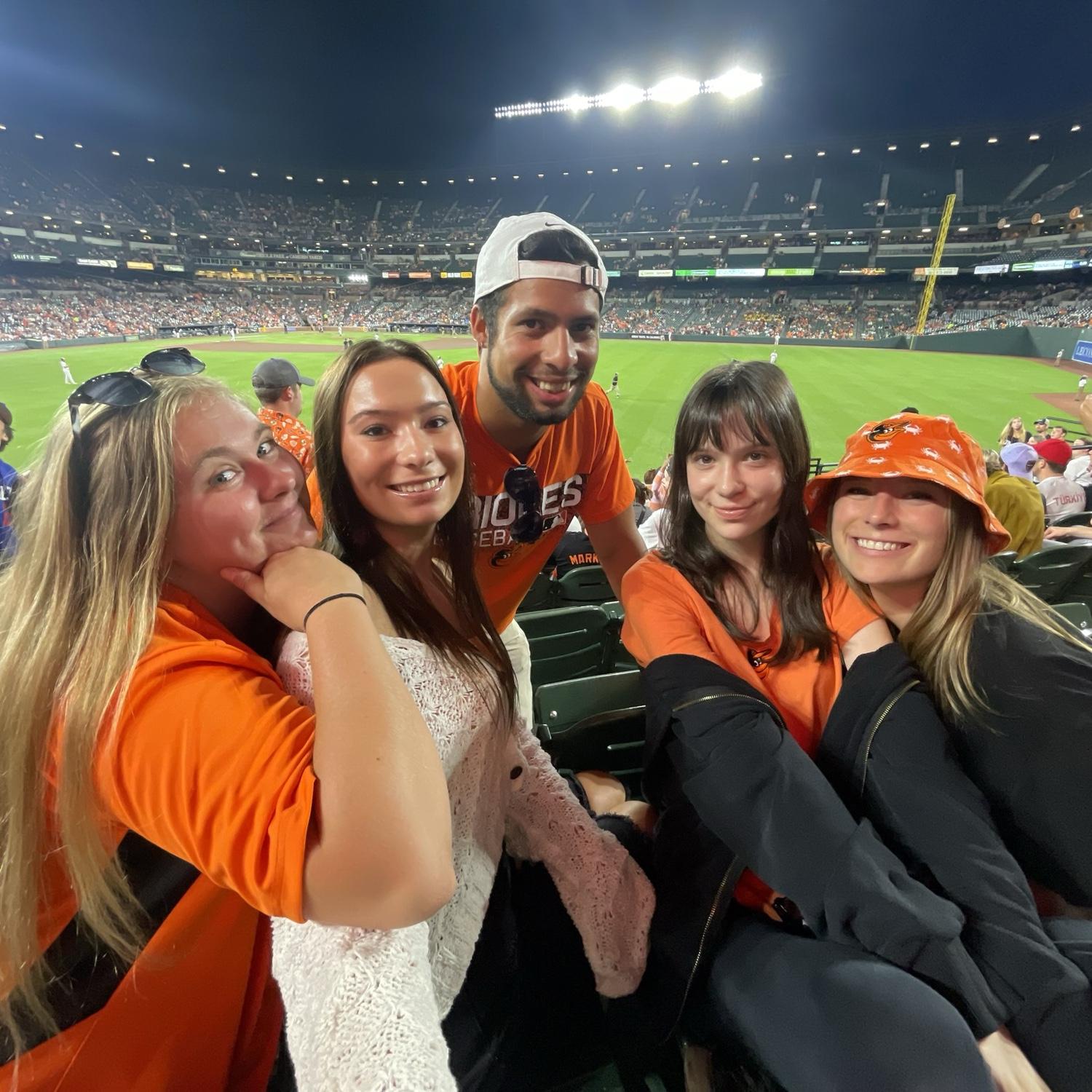 O’s game June 2023 with Kamden’s close family friends (pretty much cousins 😊) Hadley, Alex, and Sydney!