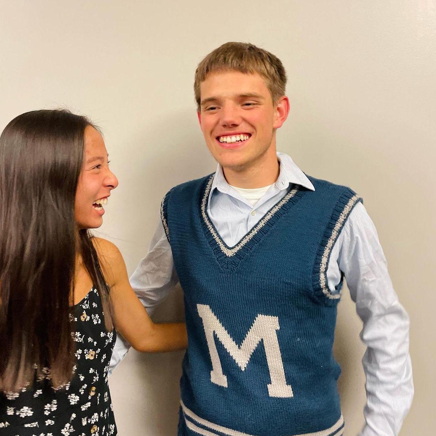 November 2021 - John's first haircut by Molly! It was bad