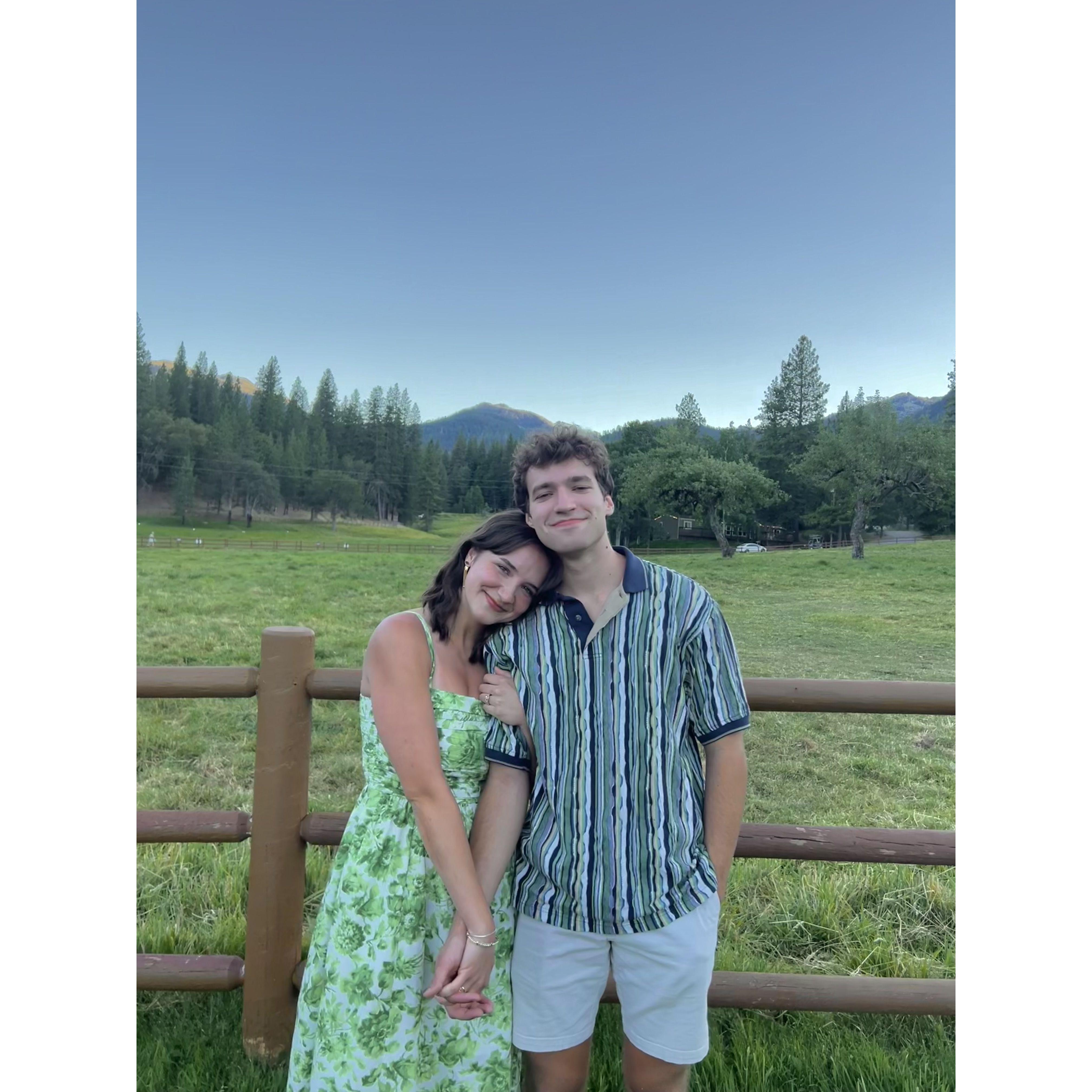 Our second summer at the Ranch together!