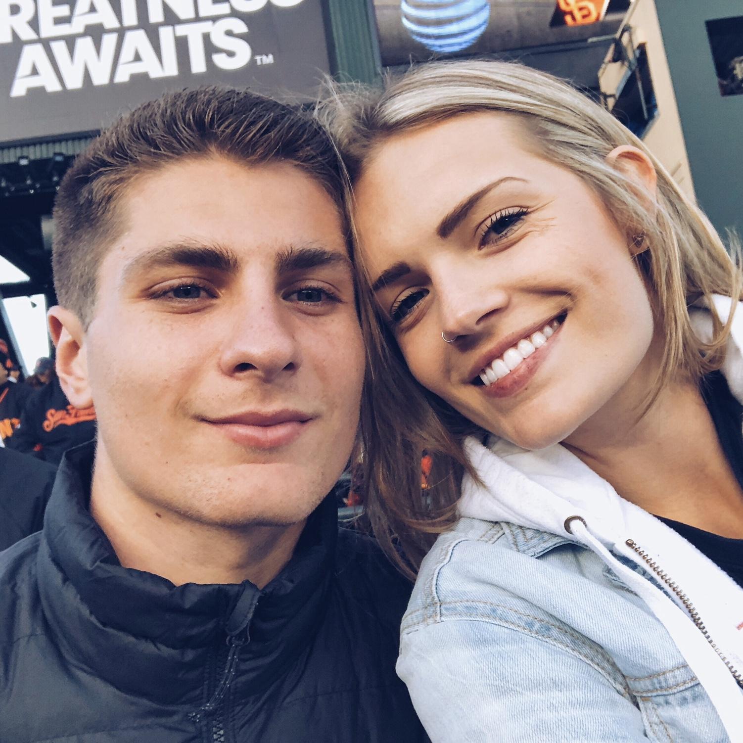 Another one of many giants games we have attended together, June 2018
