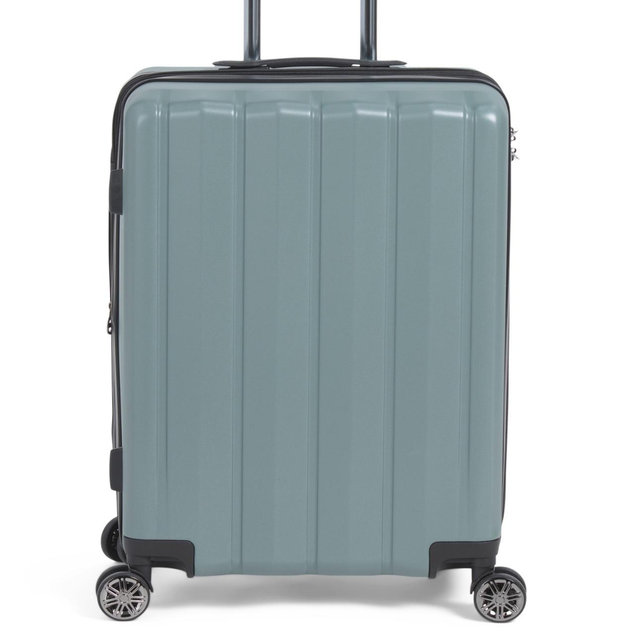 25in Zyon Hardside Spinner color Basil | Checked Luggage | T.J.Maxx