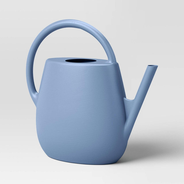 1gal Plastic Watering Can - Quilt Blue - Room Essentials™
