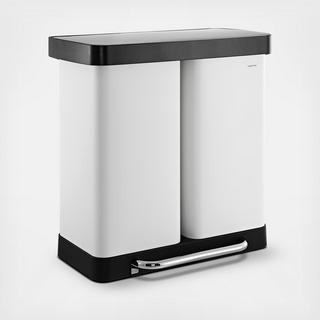 Edmund 2-Compartment Trash Can
