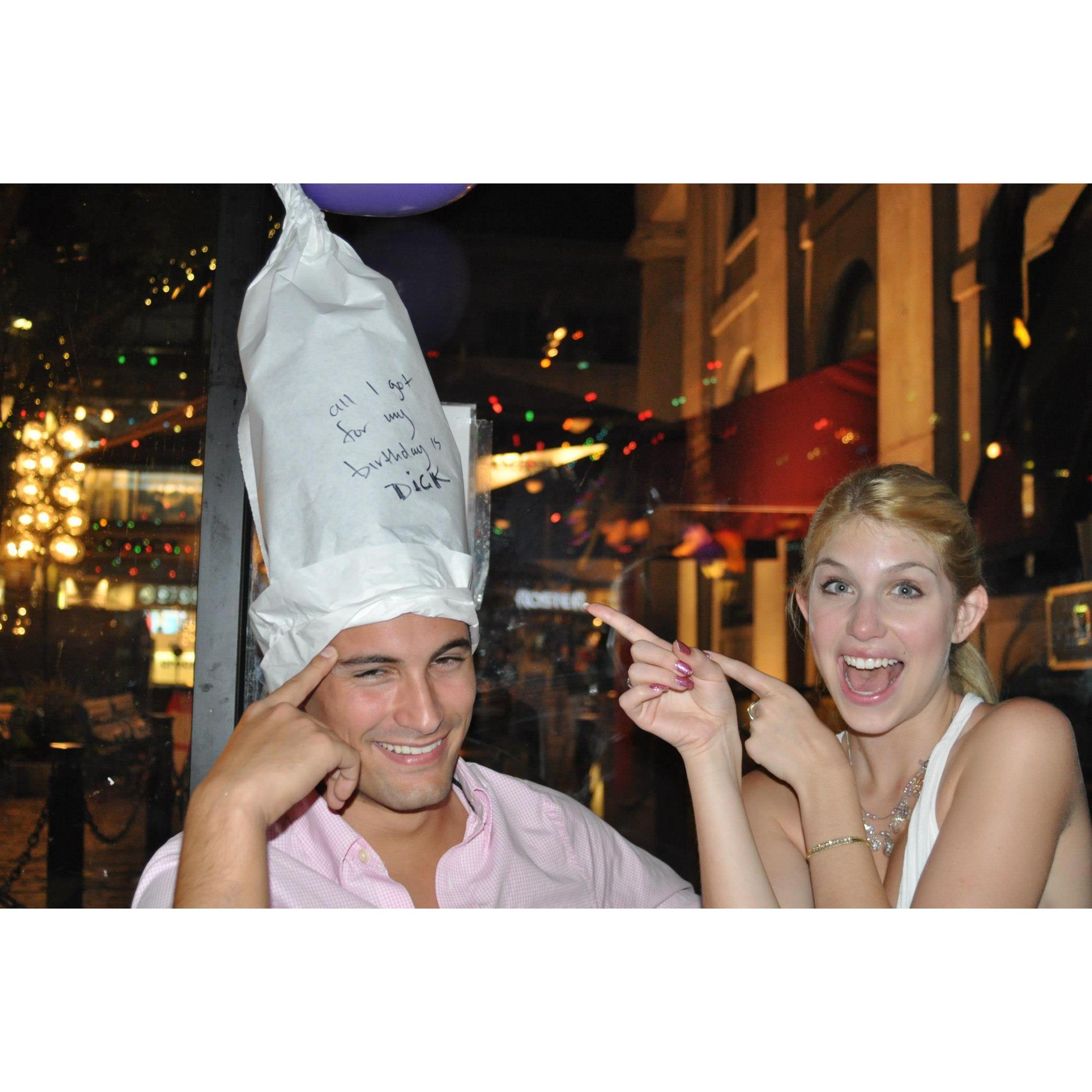 Can you tell we like Boston?
Hint: its where we got engaged so many years later!