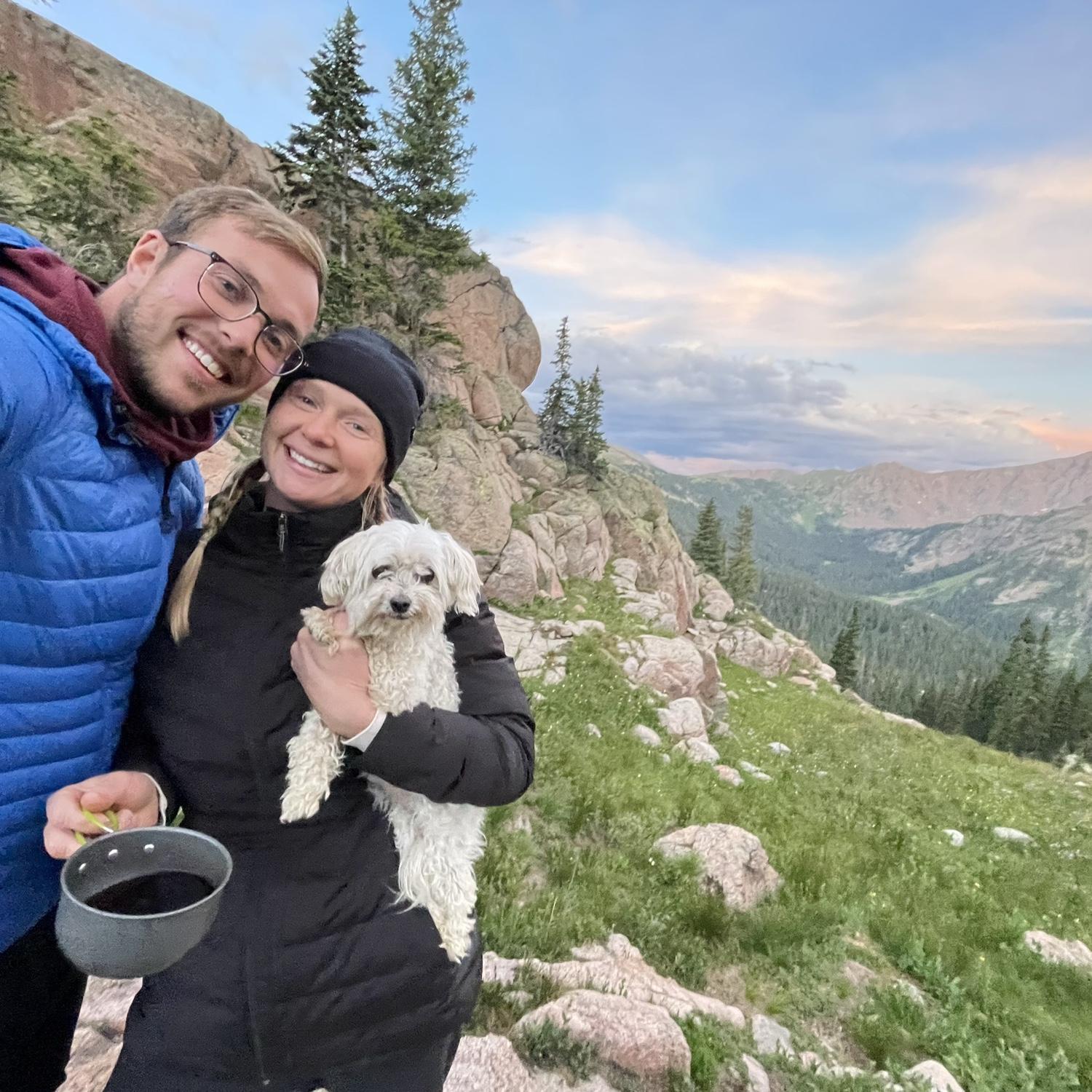 Overnight backpacking in Vail