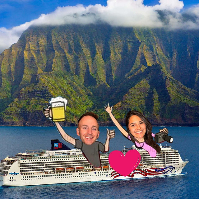 Honeymoon 🚢🏝️☀️🌈🌺🌴💘