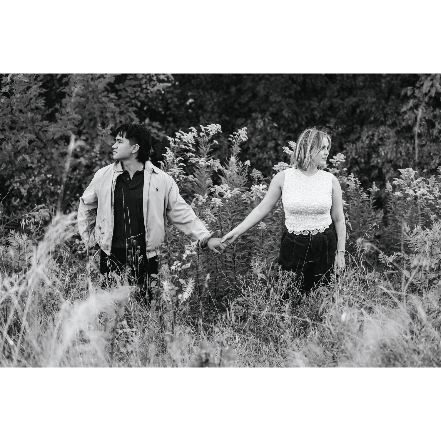 A favorite from our engagement photos, taken by Emma's dad