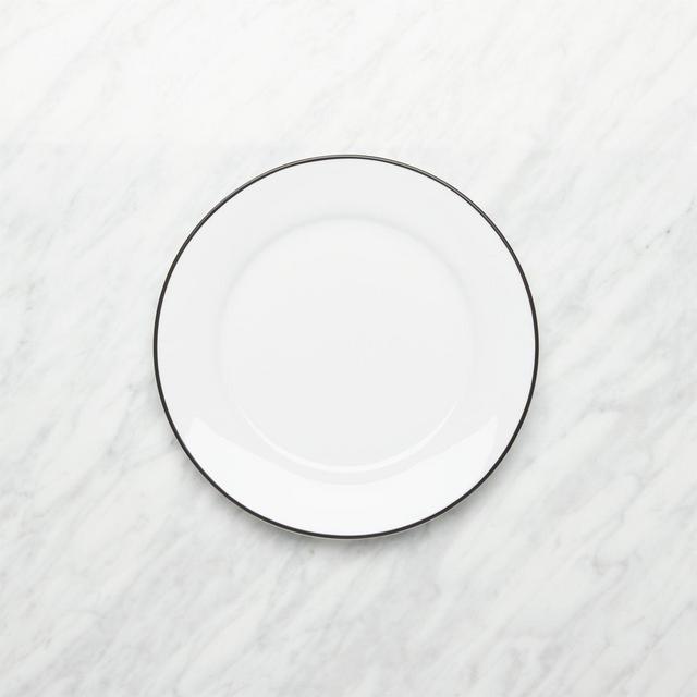Aspen Black Band Salad Plate