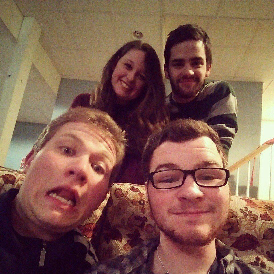 We have the best of friends - a fun night in 2015.