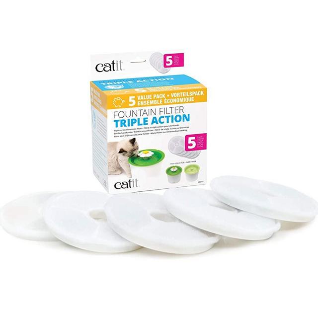 Catit Triple Action Cat Water Fountain Filter