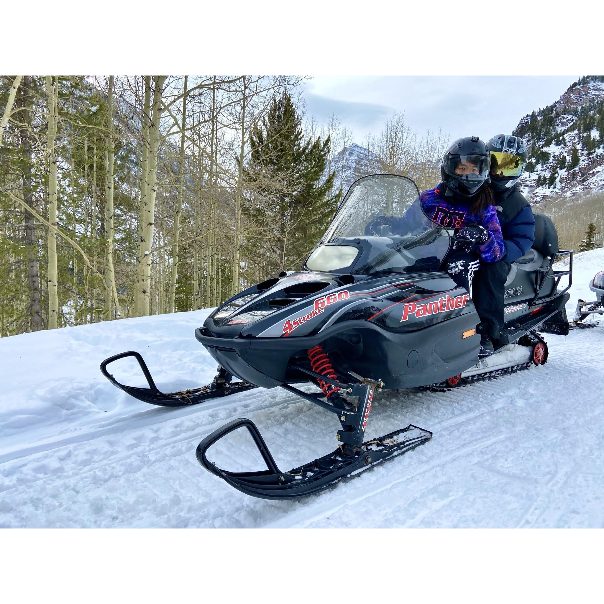 Snowmobiling in Colorado