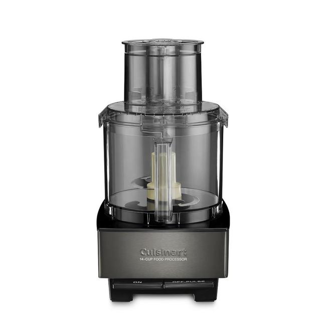 Cuisinart Custom 14-Cup Food Processor Black Stainless