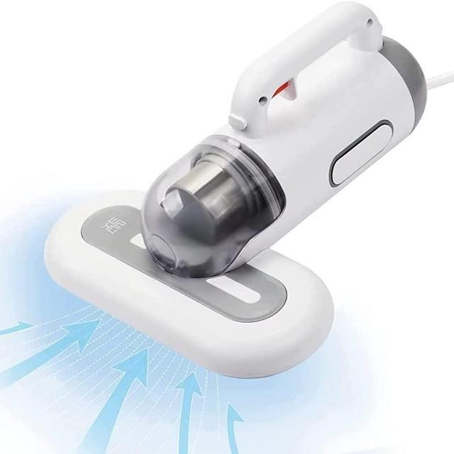 Mattress Vacuum Cleaner, UV Bed Vacuum Cleaner 12Kpa High Frequency Double Beat Low Noise, 400W Handheld Vacuum for Bed, Mattress, Pillow, Sofa Cleaning