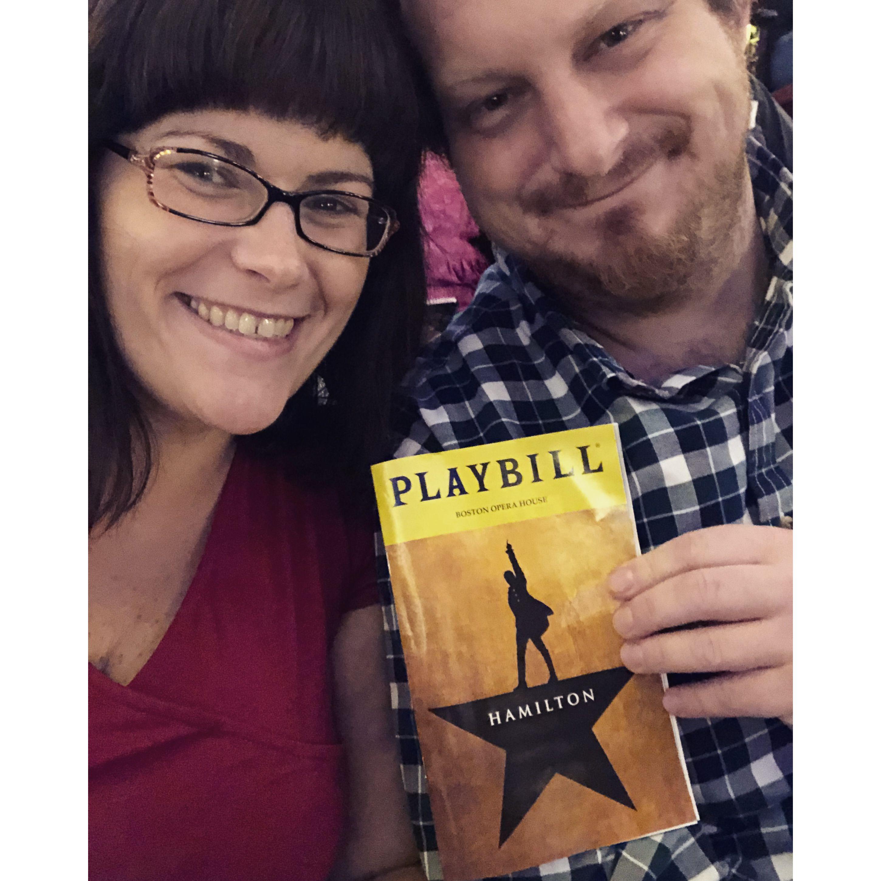 Not throwin’ away my shot.