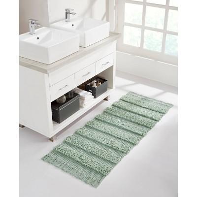 Savannah Cotton Fringe Bath Runner - VCNY