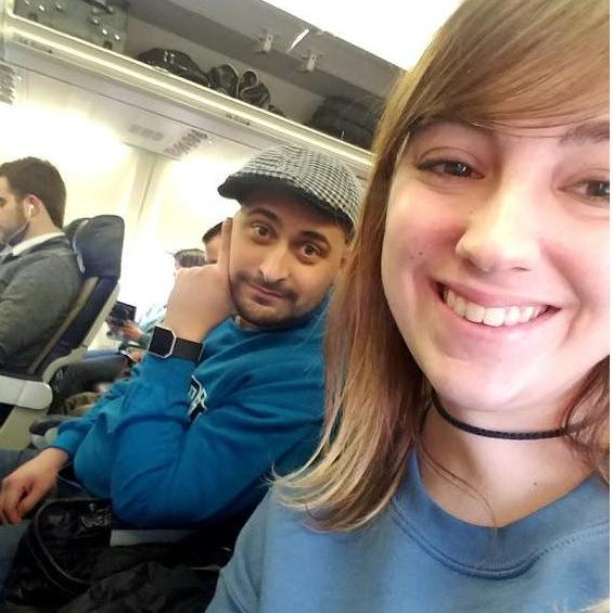 One of the few trips to Boston!
