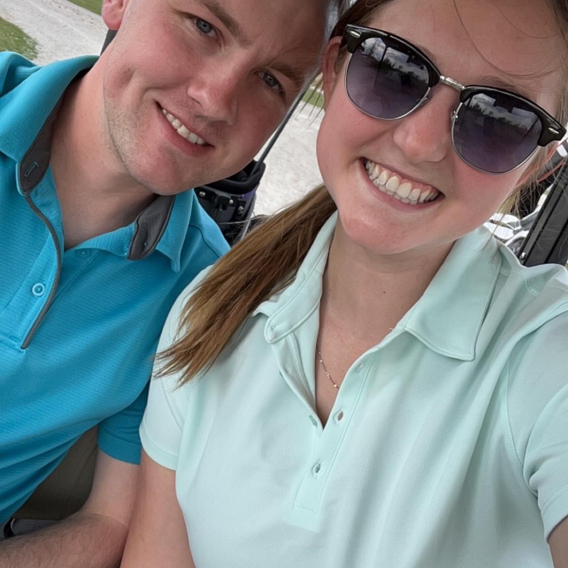 One of many rounds of golf⛳️🏌️