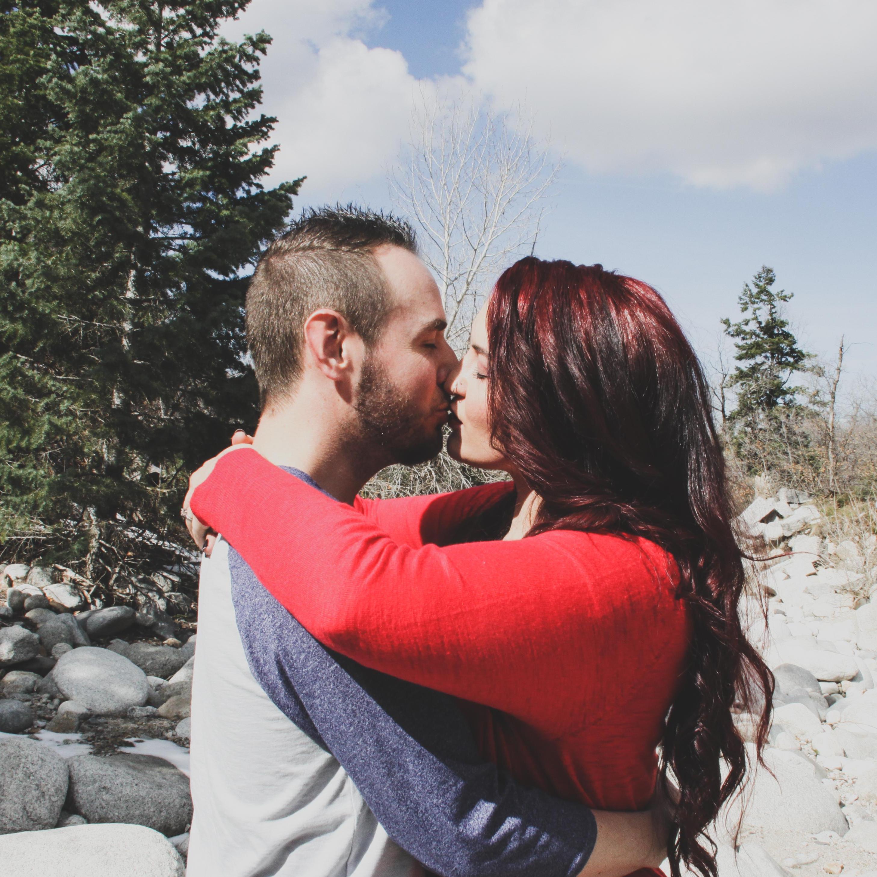 I still remember the feeling I felt when we first kissed.