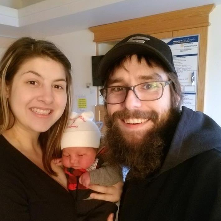 Our First Family Photo, December 25th, 2017