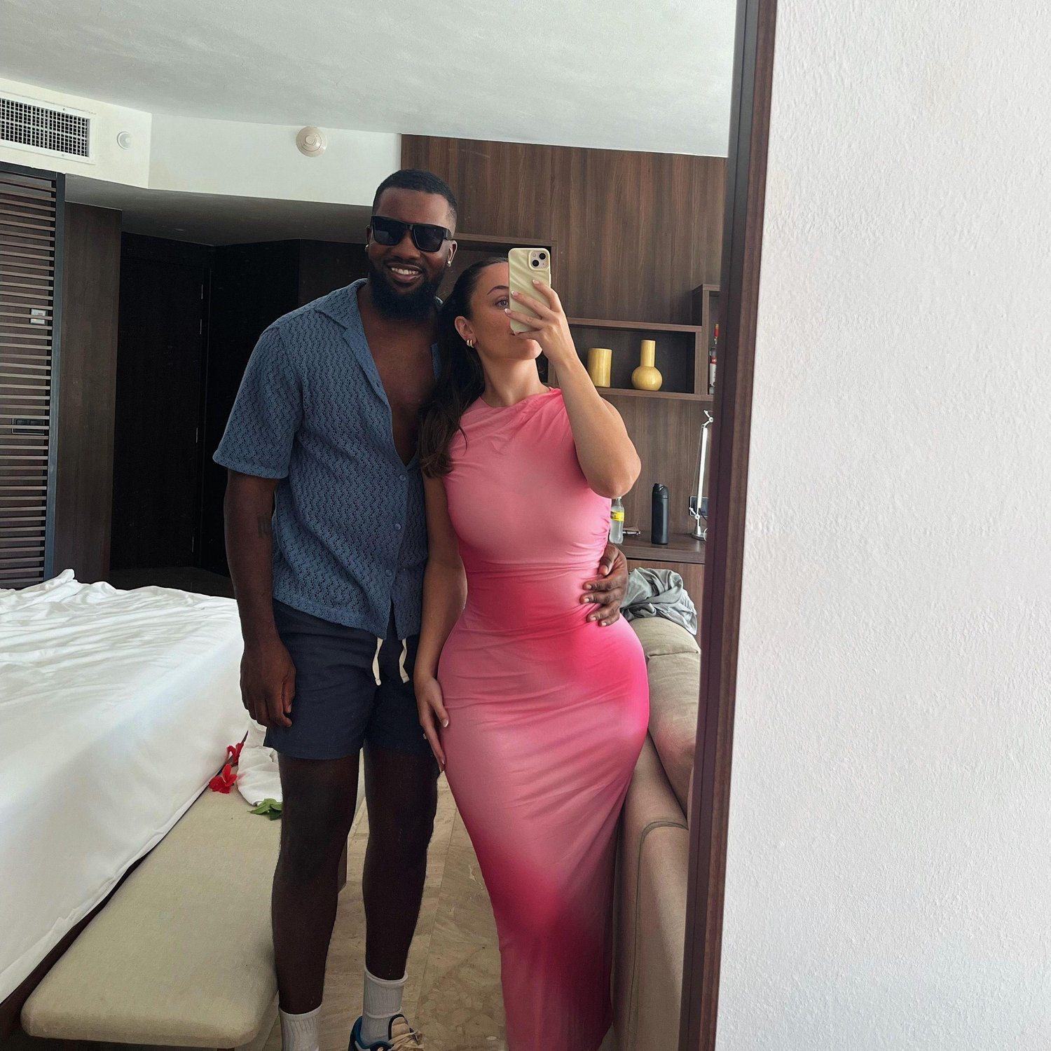 Our first trip out of the country together to Punta Cana!