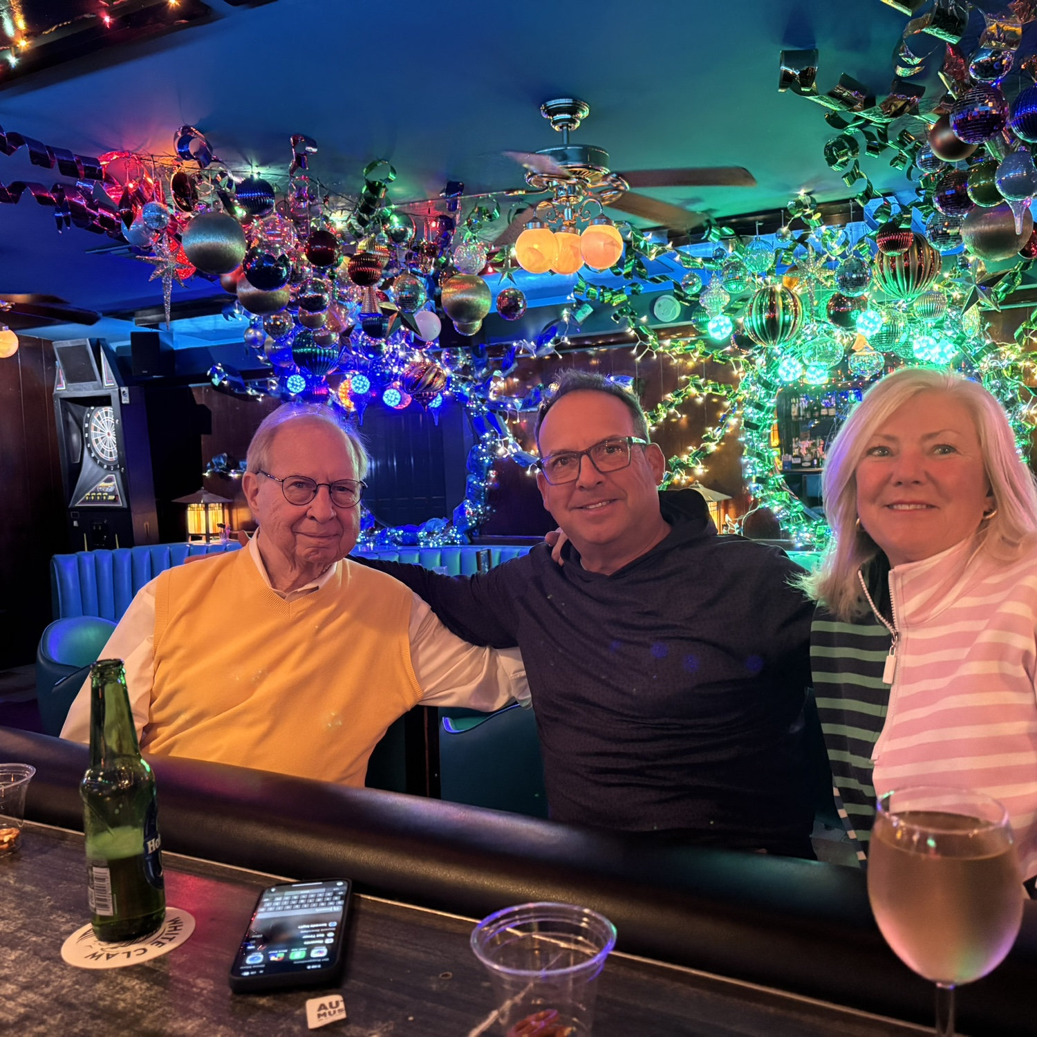 Blessed time with Jean and Dad.