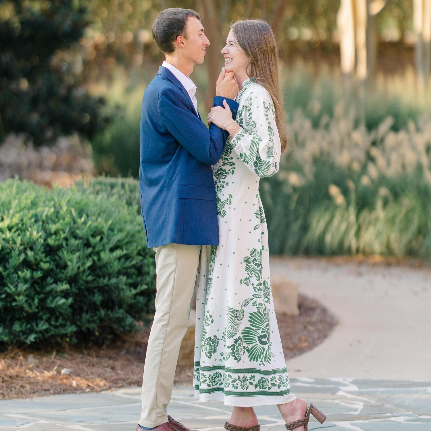 Engagement Photos at Reynolds Lake Oconee, August 2025.