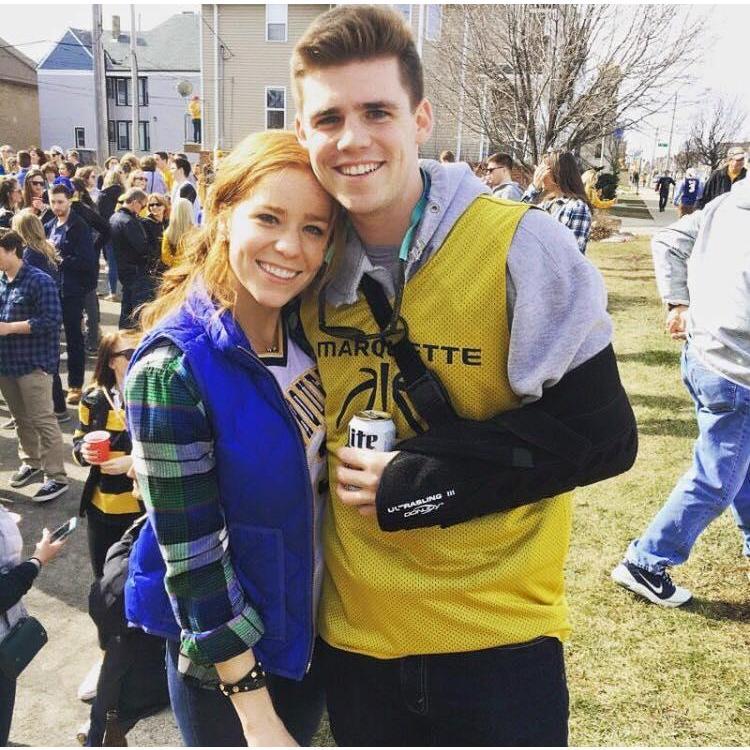 Our first National Marquette Day together 2/2016