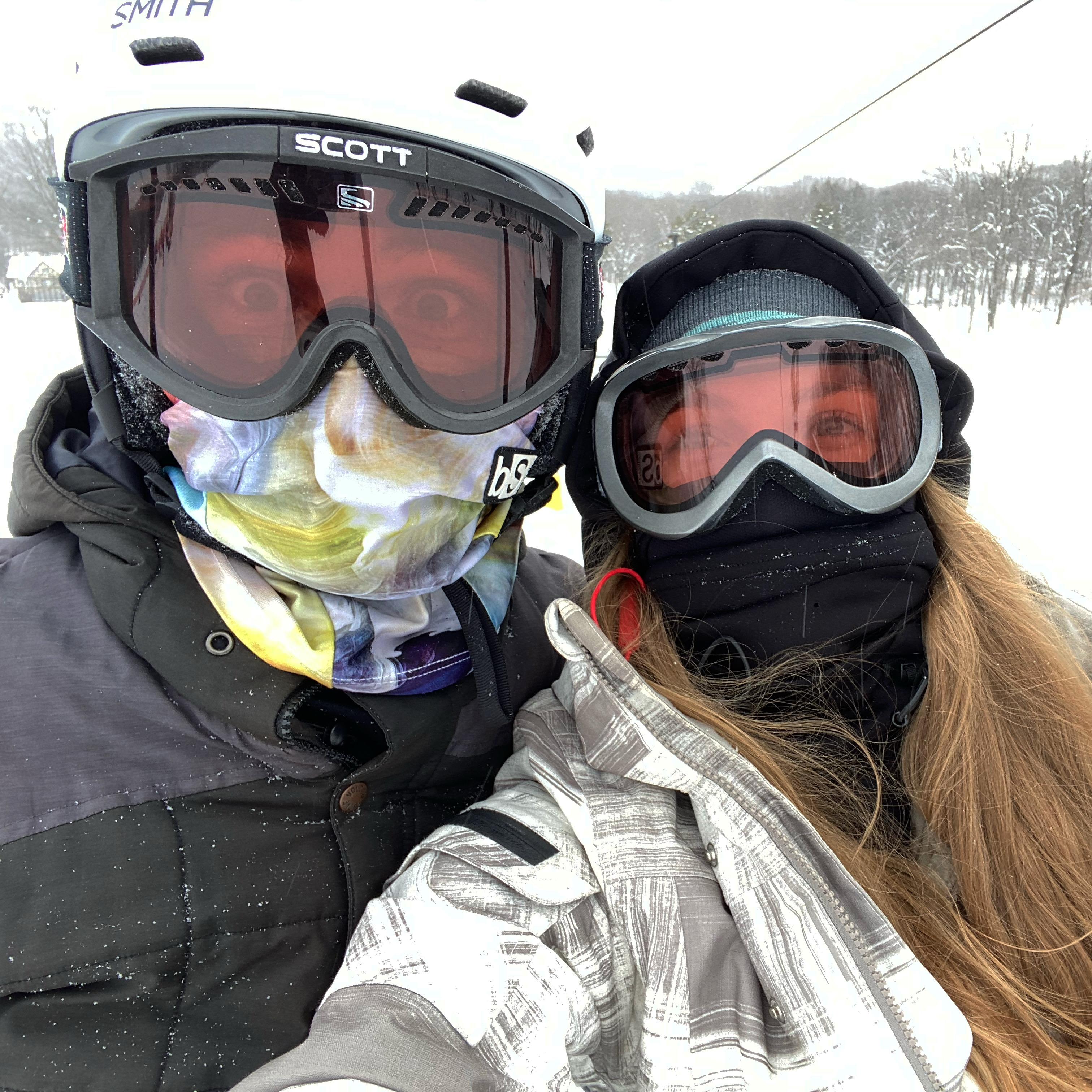 The time we celebrated Valentine's on the slopes
