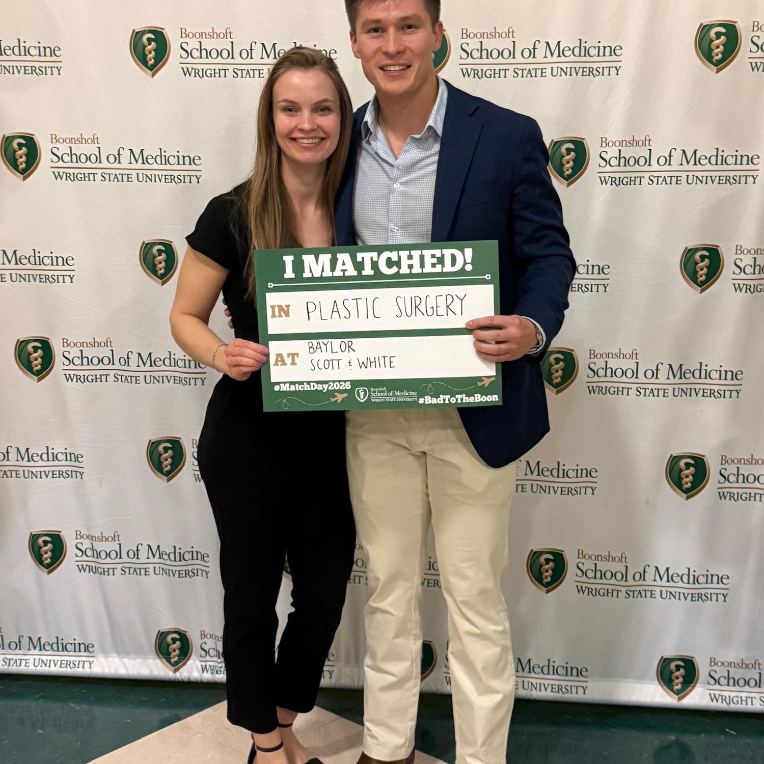 Matching plastic surgery!