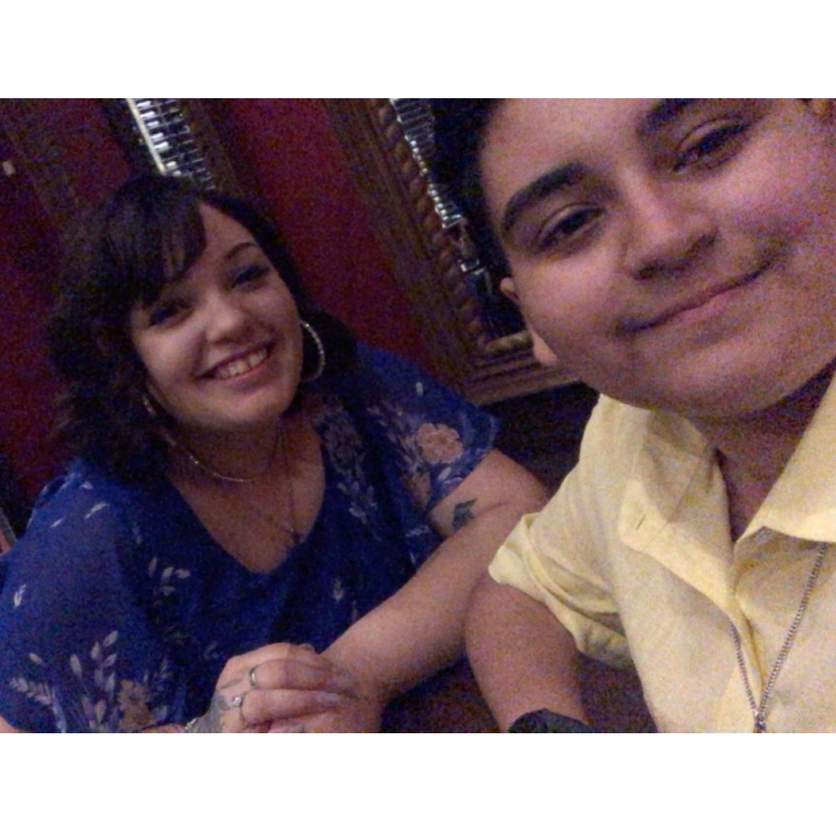 Our first dinner as Fiances! 2020