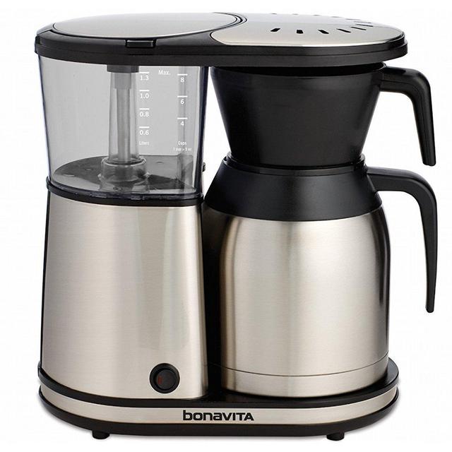 Bonavita BV1900TS 8-Cup One-Touch Coffee Maker Featuring Thermal Carafe, Stainless Steel