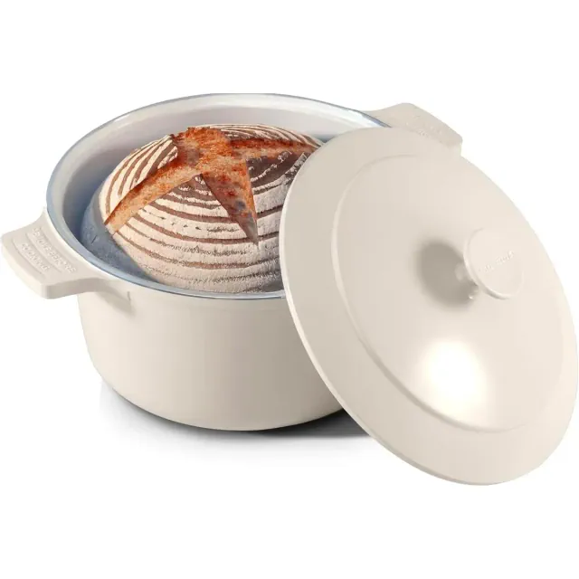 Gotham Steel Dutch Oven 5 Qt Pot With Lid Nonstick Ceramic Cooking Hot Pot Induction Stock Pot