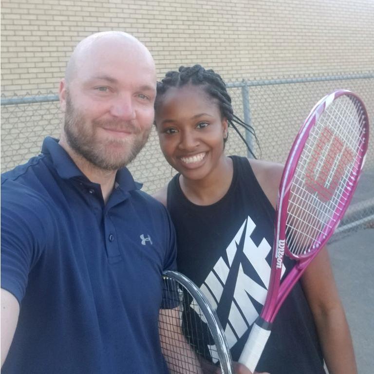 We plan to play doubles matches together once Cece gets her act together.