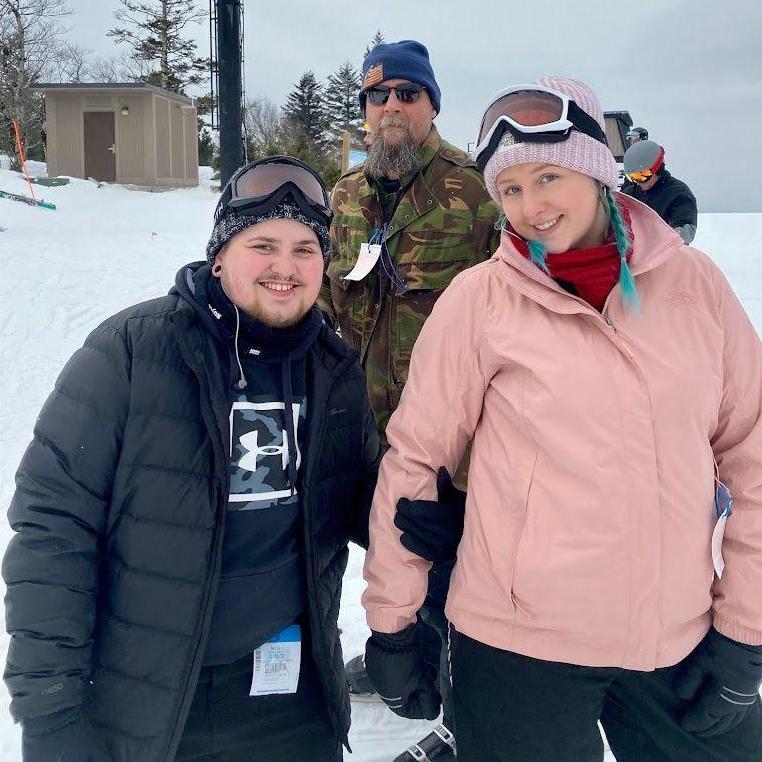 Skiing/Snowboarding Trip with Caroline's Dad (Jan. 2022)