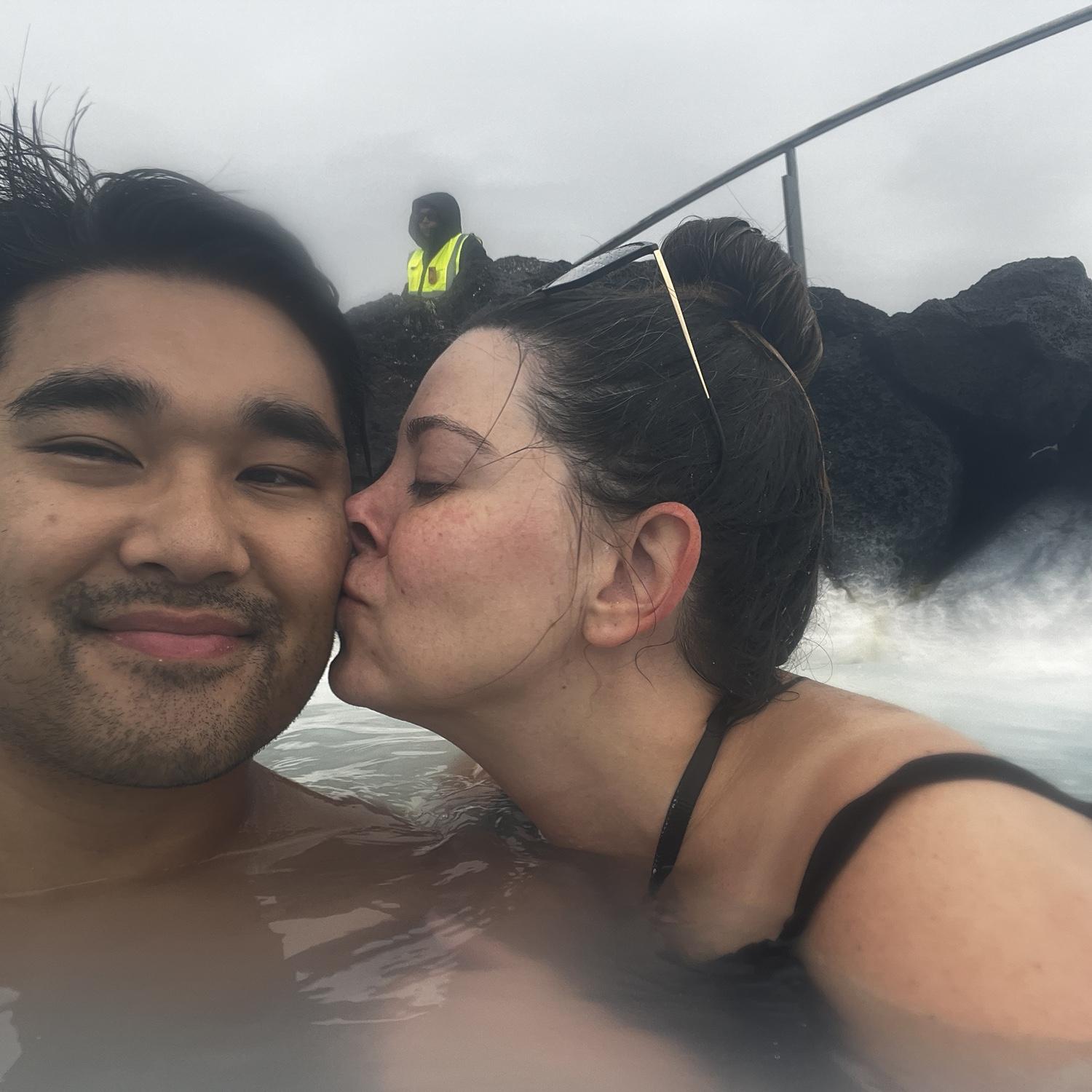 First stop in Iceland... the Blue Lagoon.