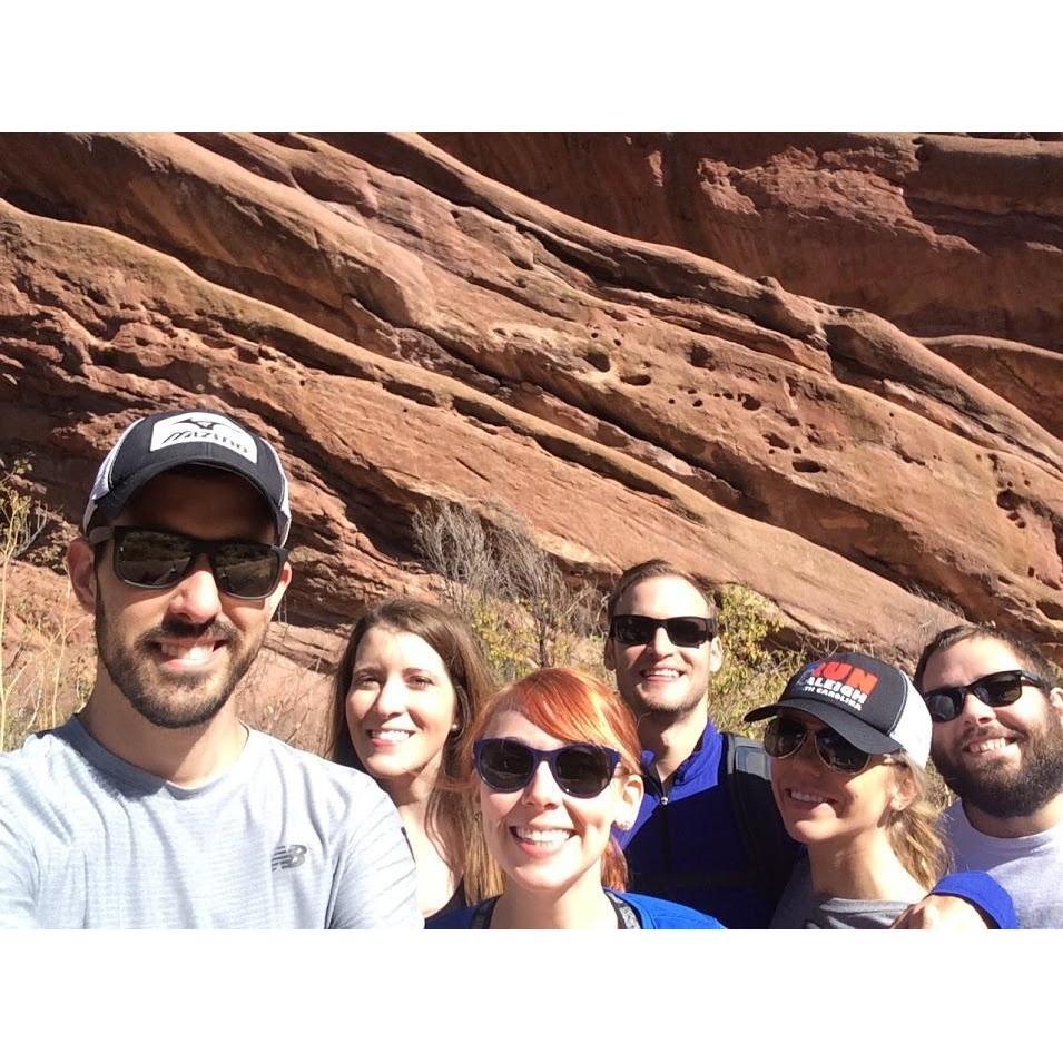 Colorado trip with David's family - Red Rocks