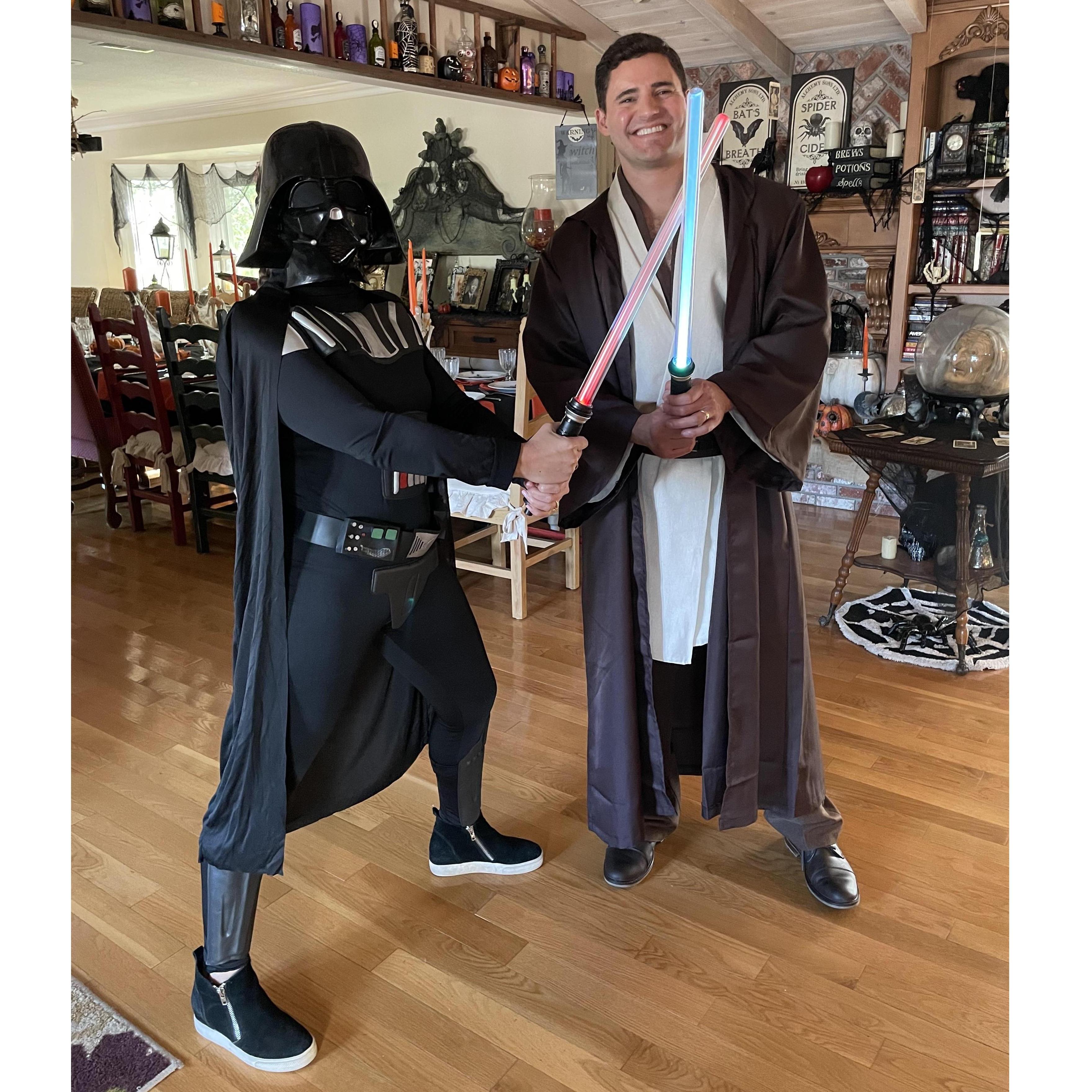 The Force is strong in our family