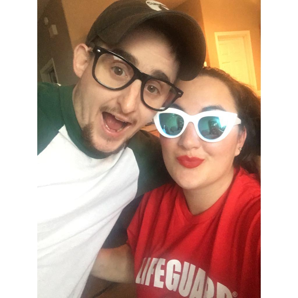 Halloween 2017 as Squints and Wendy Peffercorn from The Sandlot