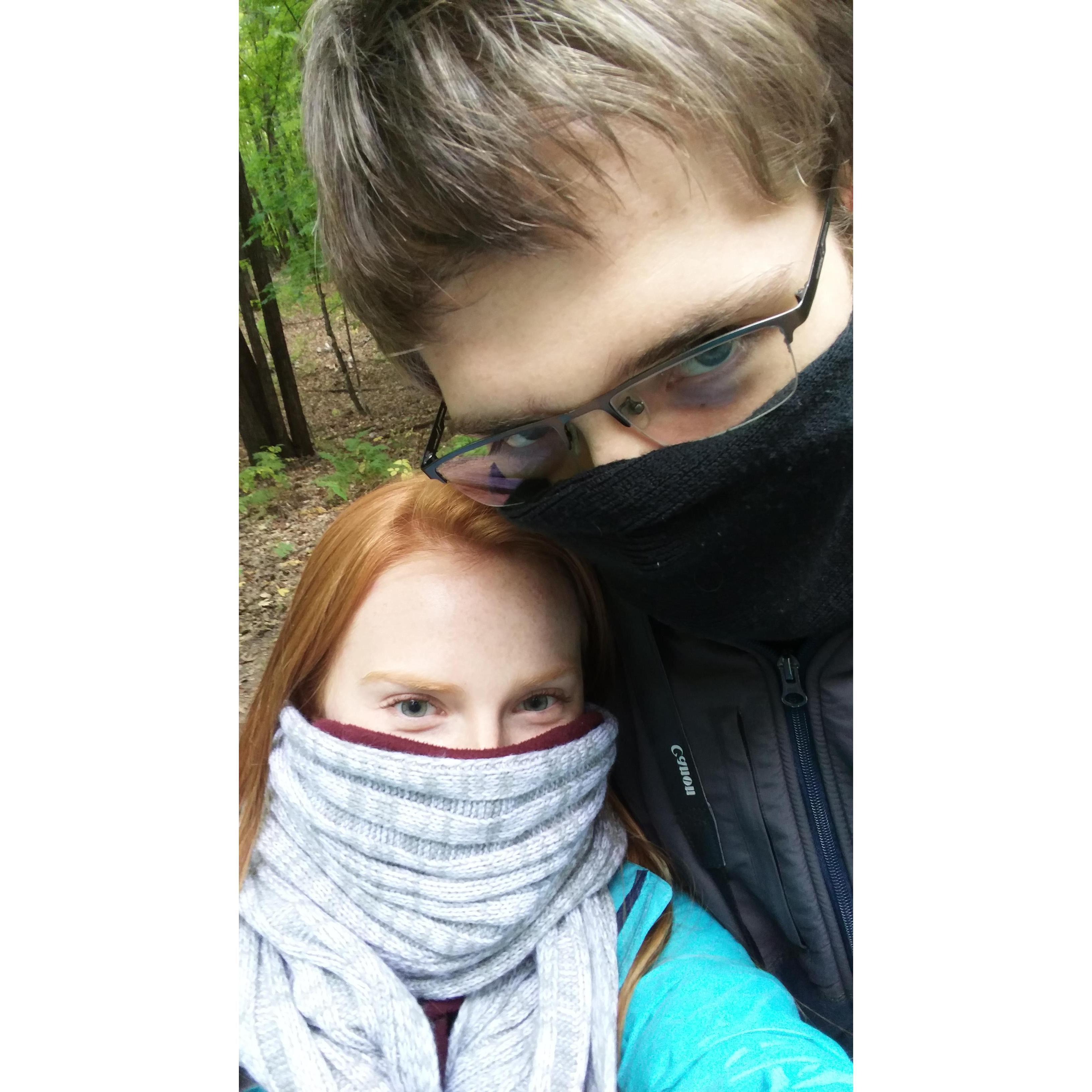 Cold autumn date