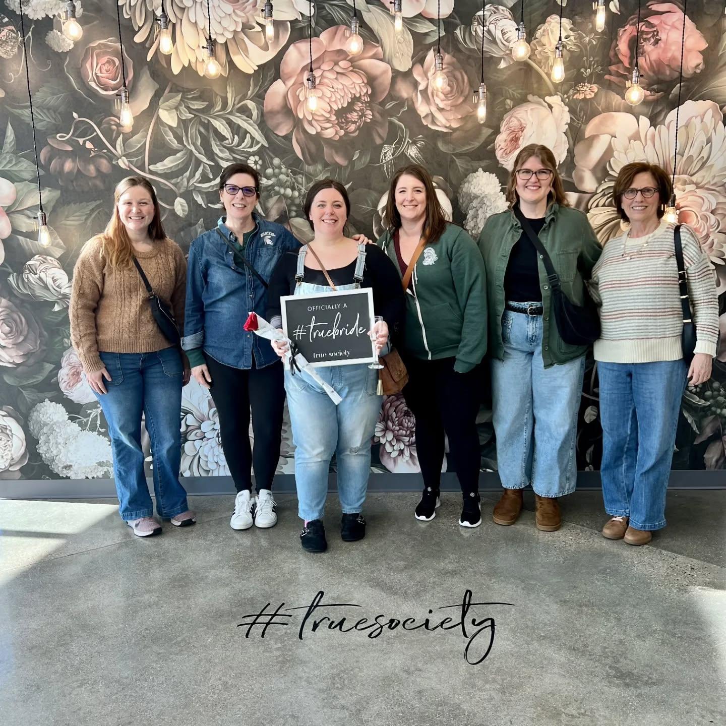 Saying yes to the dress!