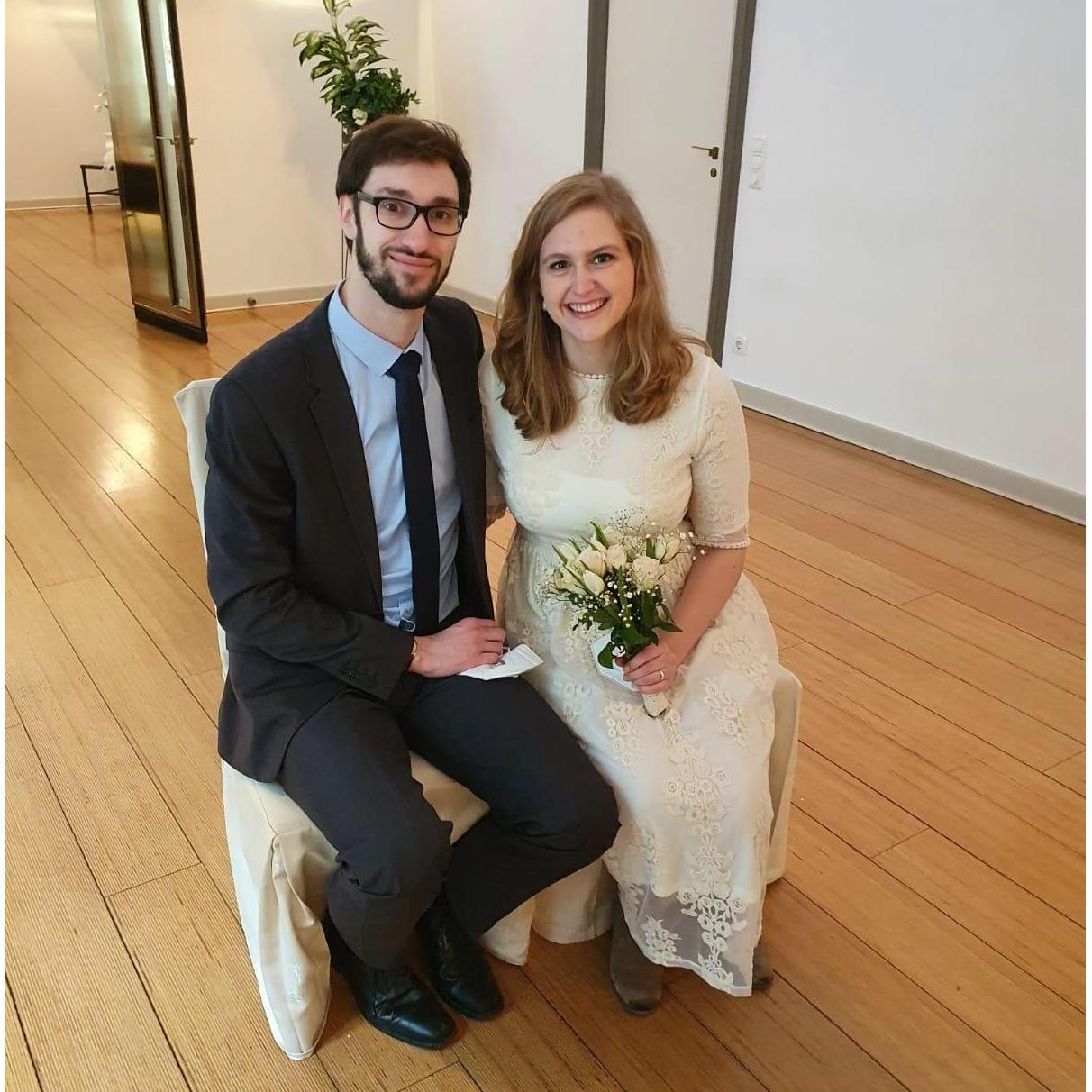 our legal ceremony at the Standesamt